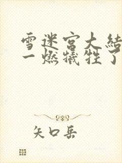 雪迷宫大结局顾一燃牺牲了吗