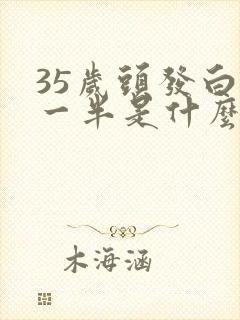 35岁头发白了一半是什么原因