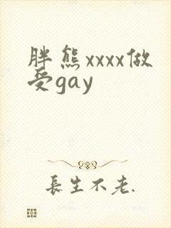 胖熊xxxx做受gay封面