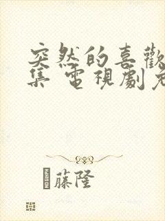 突然的喜欢15集 电视剧免费观看