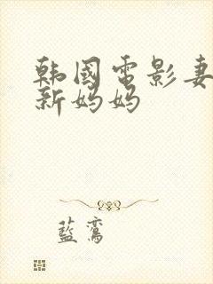 韩国电影妻子的新妈妈