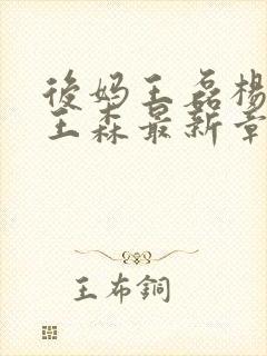 后妈王磊杨晓芬王森最新章节更新