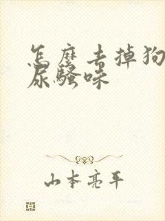 怎么去掉狗狗的尿骚味