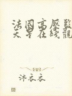 法国高压监狱满天星在线观看