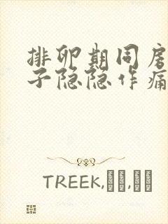 排卵期同房后肚子隐隐作痛封面