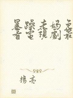 暴躁老妈免费观看电视剧最新章节