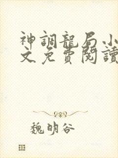 神调龙局小说全文免费阅读最新章节