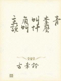 主角叫李青的小说叫什么