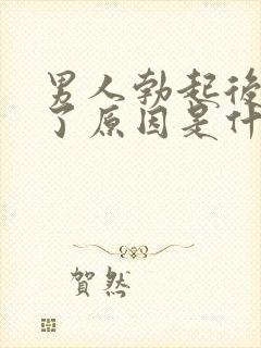 男人勃起后又软了原因是什么