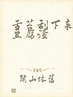 舌苔刮下来白色豆腐渣