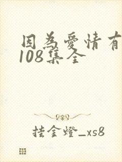 因为爱情有多美108集全