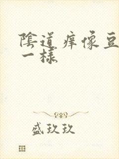 阴道痒像豆腐渣一样