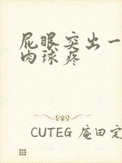 屁眼突出一个小肉球疼