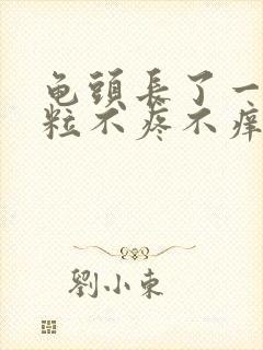 龟头长了一个肉粒不疼不痒