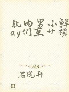 肌肉男小鲜肉gay们互艹视频