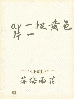 av一级黄色大片一