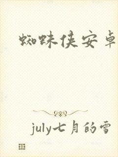 蜘蛛侠安卓版封面