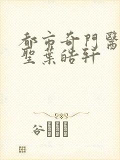 都市奇门医圣医圣叶皓轩