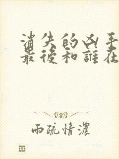 消失的凶手赵伦最后和谁在一起了封面