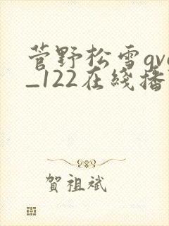菅野松雪gvg_122在线播放
