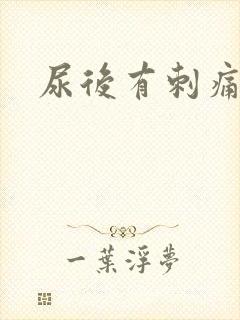 尿后有刺痛感封面