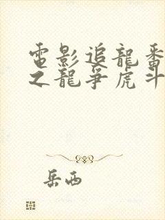 电影追龙番外篇之龙争虎斗