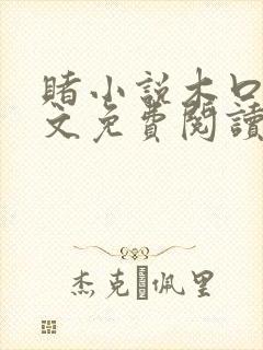 赌小说木口银全文免费阅读笔趣阁封面