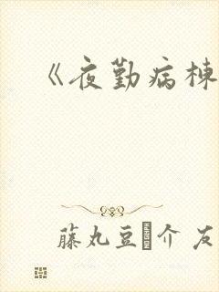 《夜勤病栋3》封面