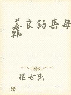 善良的岳母 日韩