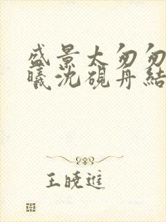 盛景太匆匆宁若曦沈砚舟结局