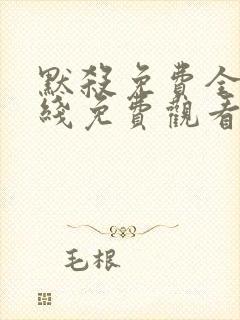 默杀免费全集在线免费观看封面