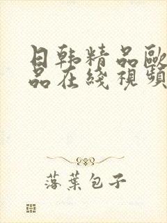 日韩精品欧美精品在线视频封面