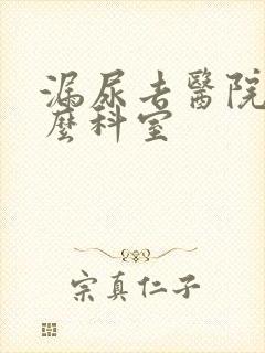 漏尿去医院挂什么科室