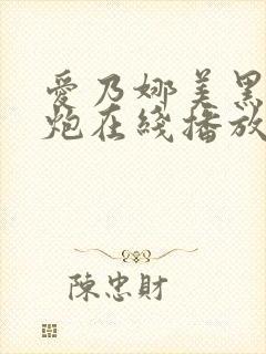 爱乃娜美黑人巨炮在线播放