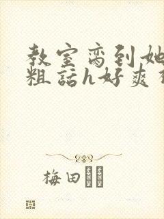 教室脔到她哭h粗话h好爽视频