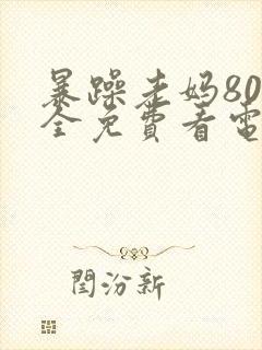 暴躁老妈80集全免费看电视剧封面