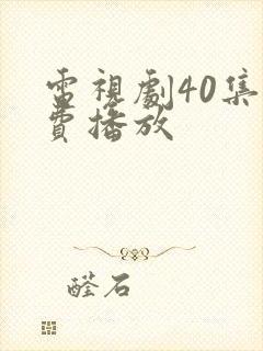 电视剧40集免费播放