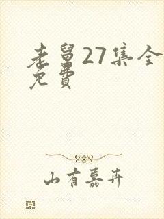 老舅27集全集免费封面