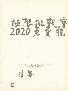 极限挑战宝藏行2020免费观看完整版