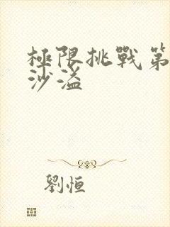 极限挑战第一季沙溢