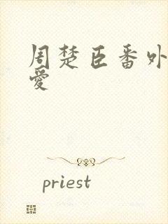 周楚臣番外篇最爱封面