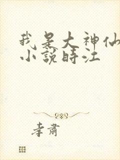 我是大神仙原著小说时江