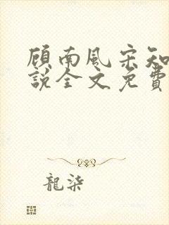 顾南风宋知意小说全文免费阅读
