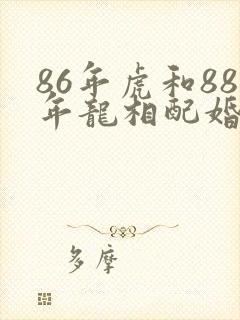 86年虎和88年龙相配婚姻如何