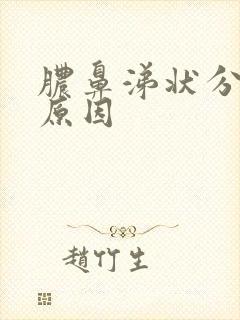 脓鼻涕状分泌物原因