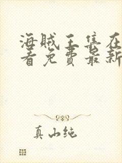 海贼王集在线观看免费最新一集