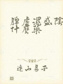 脾虚湿盛阴虚吃什么药封面