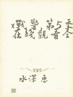 x战警 第5季在线观看全集免费播放封面