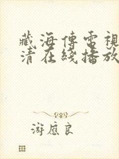 藏海传电视剧高清在线播放