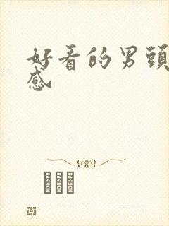 好看的男头氛围感